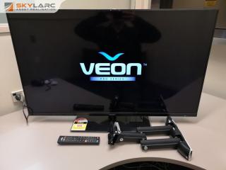 Veon 42-Inch LED Television TV w/ Base Stand & Wall Mount