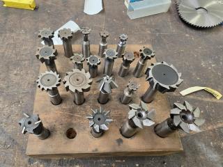 Large Lot of Milling Cutters