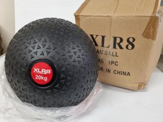 XLR8 Dura Grip 20kg Slam Ball, New