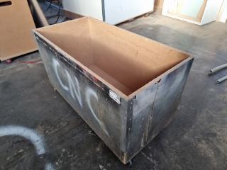 MDF Mobile Storage Bin