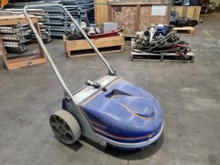 Workshop Push Floor Sweeper, needs servicing