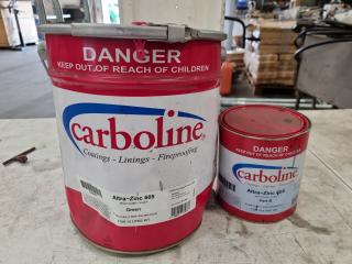 Carboline Altra-Zinc 605 Multiguard 15605 Primer, Green & Part B