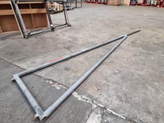 Large Steel Barrier Gate