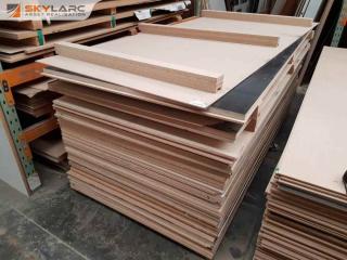 Pallet of Assorted MDF, Ply and Chipboard