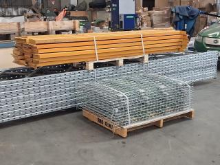 4 Bays of Pallet Racking