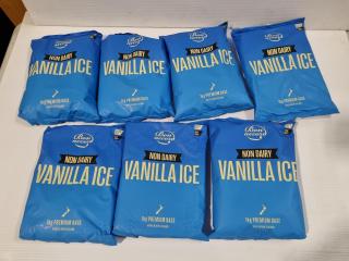 Bon Accord Non Dairy Vanilla Ice Powder, 7x 1kg Bags