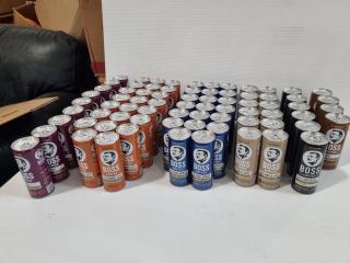 Suntory Boss Coffee, 74x 237mL Cans, Assorted Flavors