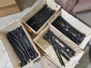 60+ Anchor Bolts, 600m lengths, M24 dia