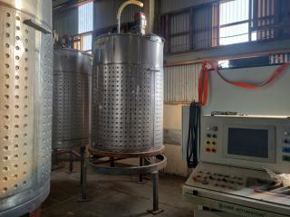 Jacketed Stainless Tank with Stirrer