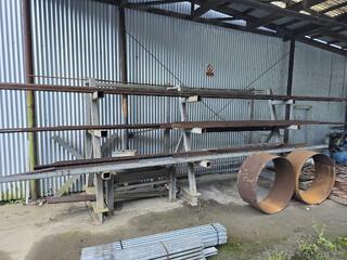 Steel Rack and Contents 