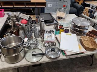 Assorted Commercial Kitchen Tools, Utensils, & More