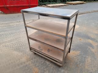 Mobile Steel framed Shelving 