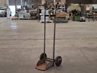 Steel cylinder trolley