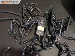 8x Invacare 4-Channel Hand Control Units for Invacare Beds