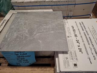 Panaria Suburb Grey 600 x 600 Porcelain Tiles - 11.52m2