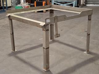 Steel frame stand