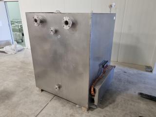 Stainless Steel Heated Square Tank