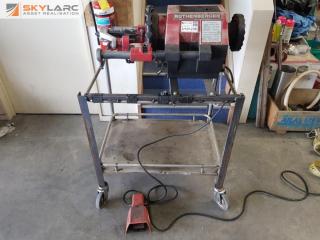 Rothenberger Pipe Threading Machine