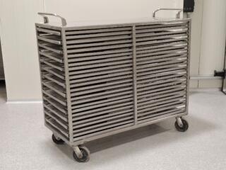 Stainless Steel Tray Trolley