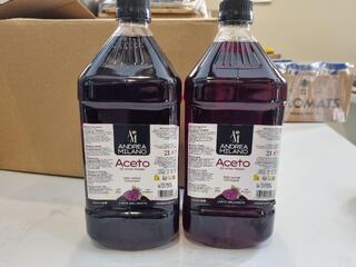 Andrea Milano Aceto Red Wine Vinegar, 2x 2L Bottles