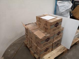 525+ Gloss White Ceramic Wall Tiles (21.00m2+)