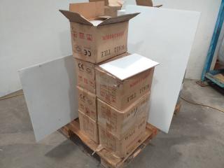 172 x White Ceramic Wall Tiles (10.32m²)