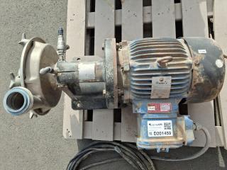 Hansen 3 Phase Motor with Pump Assembly