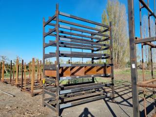 Large Heavy Steel Shelving Frame