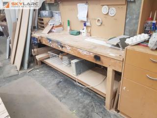 MDF Workbench with Vise