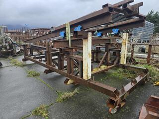 Large Boat Building Frame and Lifting Jig