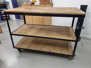 Mobile Workshop Shelf Trolley