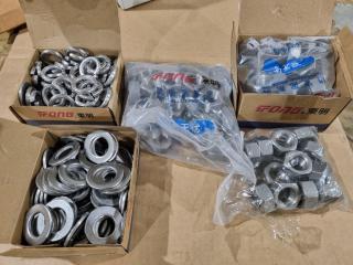 304 Grade Stainless M24 Nuts & Washers