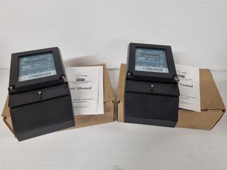 Metec Static Single Phase Watt Hour Meters, 2x Units