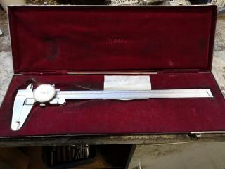 Mitutoyo 300mm Analog Dial Caliper w/ Case