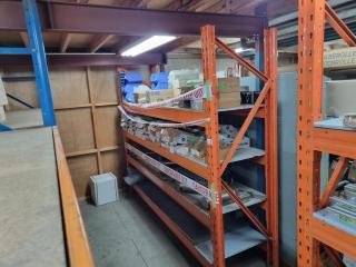 Pallet Racking Style Heavy Duty Shelving Assembly