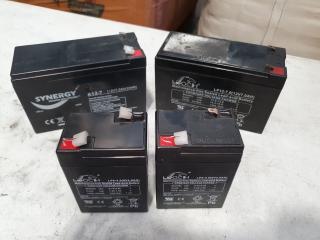 4 Lead acid Battery's 