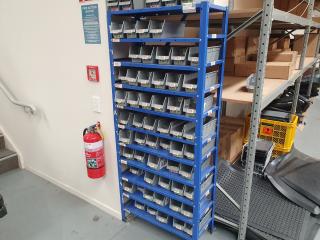 Small Parts Shelving and Storage Boxes