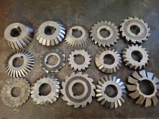 Large Lot of Milling Machine Blades 