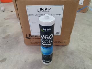 15 Tubes of Bostic V60 Glazing Silcone