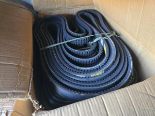 Box of New Drive Belts 