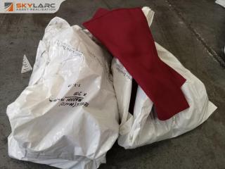 220+ Maroon Commercial Grade Table Serviettes, Bulk Lot