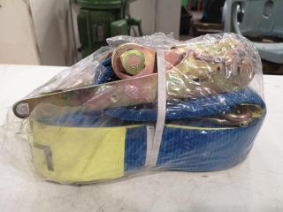 9.5-Metre Blue Ratchet Tiedown, 5-Ton Rating