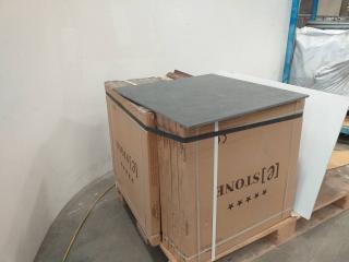61 x Dark Grey Ceramic Tiles (21.96m²)