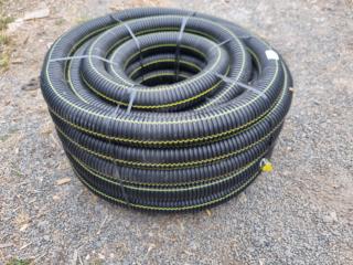 Roll of 110mm Drainage Pipe
