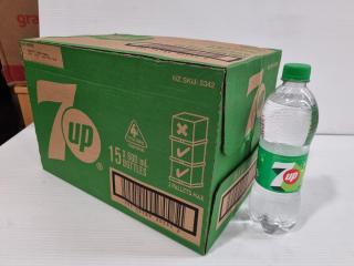 7Up, 15x 600mL Plastic Bottles