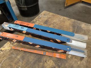 Assorted Bahco 400mm & 300mm Hacksaw Blades