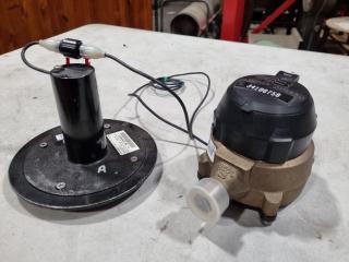 Badger Recordall Model 25 Water Meter w/ Disk Attachment