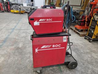 BOC MIG 320R Remote Welder with WF2 Wire Feeder
