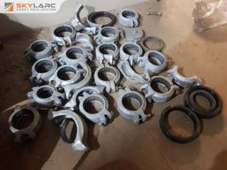 Large Quantity of Pipe Couplers