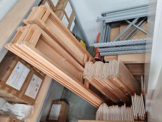 Lundia Wooden Shelving Assembly